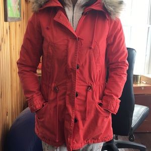Gap Red Utility Jacket